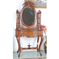 Indonesia furniture manufacturer and wholesaler Oval dressing table