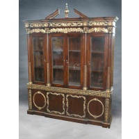 Indonesia furniture manufacturer and wholesaler Bookcase af 4 doors