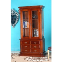 Indonesia furniture manufacturer and wholesaler Bookcase carla 2 doors