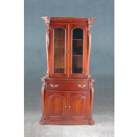 Indonesia furniture manufacturer and wholesaler Bookcase elegant 2 doors