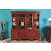Indonesia furniture manufacturer and wholesaler Open bookcase bf 4 door