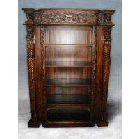 Indonesia furniture manufacturer and wholesaler Bookcase horner 2 doors