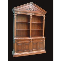 Indonesia furniture manufacturer and wholesaler Open bookcase renaissance 4 d