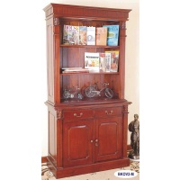 Indonesia furniture manufacturer and wholesaler Open bookcase victorian 2 door