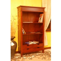 Indonesia furniture manufacturer and wholesaler Classic bookshelve 6 drw