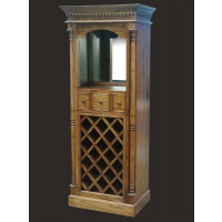 Indonesia furniture manufacturer and wholesaler Bookshelve wine tall in mindi