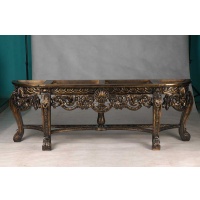 Indonesia furniture manufacturer and wholesaler Consol pineapple with marble