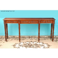 Indonesia furniture manufacturer and wholesaler Console sheraton 6 leg